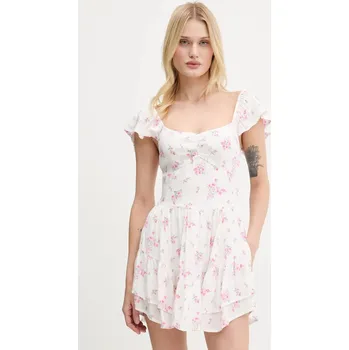 Dámské šaty Šaty Hollister Co. KI359.5241.109 bílá 00X, vel. XS