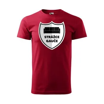 Pánská móda Tričko s potiskem Strážce gauče: červené 3XL
