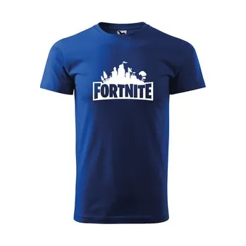 Pánské tričko Tričko s potiskem Fortnite Pevnost: modré 4XL