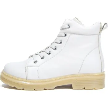 Dámské kozačky OBUV LOOKE EULALIE CREME 42