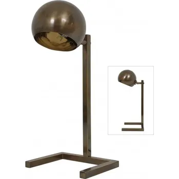 Lampička Retro stolní lampička BALL Barva: mosaz