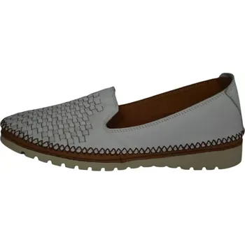 Dámské mokasíny Obuv dámská MAGO 211 745 WHITE COCONUT (Dámská kožená obuv)