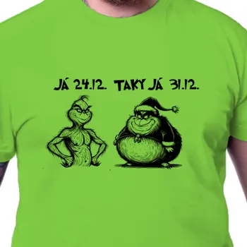 Tričko Vtipná | Vtipné triko s Grinchem