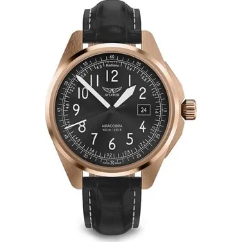 Hodinky Aviator Airacobra 43 Type B V.1.38.2.322.4 + 5 let záruka a dárek ZDARMA