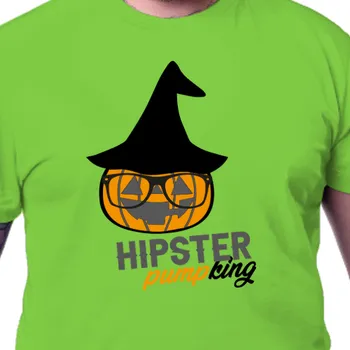Pánské tričko Tričko Halloween | Halloween tričko Pumking