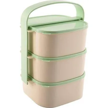 Jídlonosič jídlonosič 3D (3x1,15l) ALMI plus, čtverc., plast