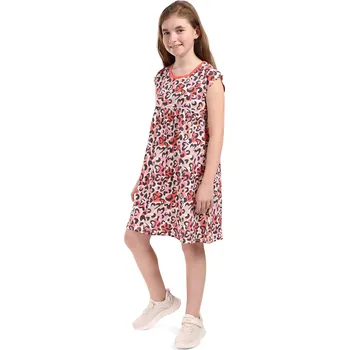 Dívčí šaty NAX - LOFO DĚTSKÉ LETNÍ ŠATY NAX KSKE159477NX128-134