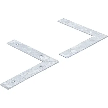 Sada nářadí BGS Diy BGS80925, Sada L spojovacích plechů 150x150x25 mm, 2 díly