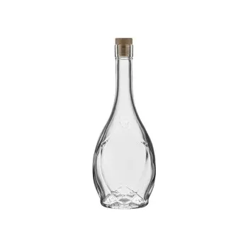 Sklenice Láhev sklo 500ml COLINA se zátkou