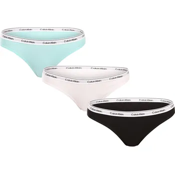 Kalhotky 3PACK dámské kalhotky Calvin Klein vícebarevné (QD5207E-WAC) M QD5207E-WAC Možnost vrácení zboží ZDARMA do 120 dnů!