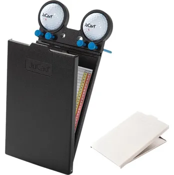 Golfový vozík JuCad GRP scorecard holder držák, černo/bílý