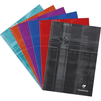 Zápisník Záznamní kniha,CLAIREFONTAINE, A4, 96 listů, čtvereček 5x5,,