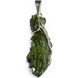 SPICA, přívěsek - vltavín, stříbro 925/1000