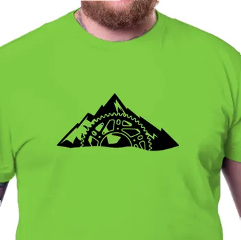 Pánské tričko Tričko Cyklisté | Tričko MTB hory II.