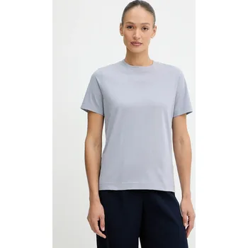 Bavlněné tričko BOSS Ecosa 50457259 modrá 05X, vel. XS