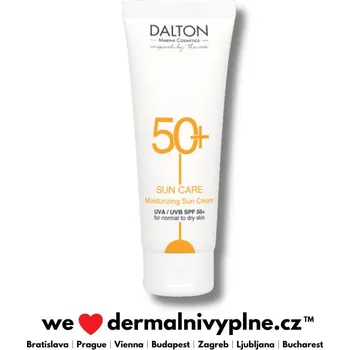 Přípravek na opalování DALTON MARINE MOISTURIZING SUN CARE SPF50 - Krém na opalování s UV ochranou UVA/UVB SPF50+ a s antioxidačními vlastnostmi, 75 ml