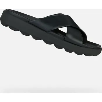 Pánské pantofle Geox Pánské Černé pánské pantofle Geox Spherica Ec6 Černá 43 (2783868)