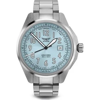 Hodinky Aviator Airacobra 43 Type B V.1.38.0.328.5 + 5 let záruka a dárek ZDARMA
