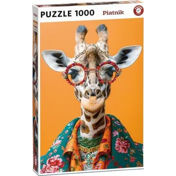 Puzzle Puzzle Crazy Giraffe 1000 dílků