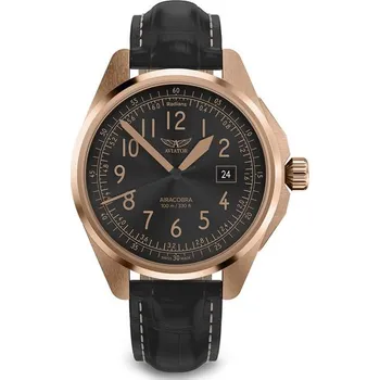 Hodinky Aviator Airacobra 43 Type B V.1.38.2.323.4 + 5 let záruka a dárek ZDARMA