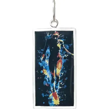 Přívěsek Aljančič Potápěčka Miniartion bílé zlato