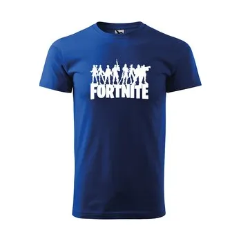 Pánské tričko Tričko s potiskem Fortnite Team 2: modré 4XL