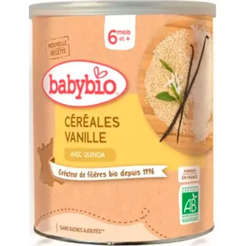 Dětská kaše Babybio nemléčná kaše s vanilkou 220 g