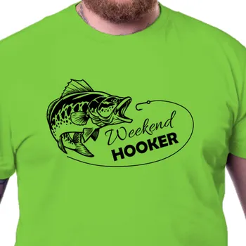 Pánské tričko Tričko Rybáři | Tričko Weekend hooker