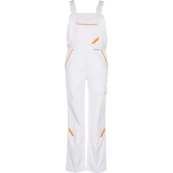 Pracovní oblečení PLANAM HIGHLINE pánské montérkové kalhoty s laclem Barva: bílá, Velikost: 52