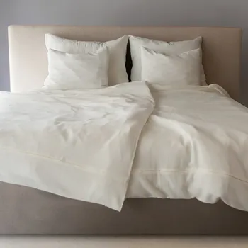 Povlečení HEDDA Lněné povlečení Naira krémové - povlečení na peřinu rozměr: 140 x 200 cm