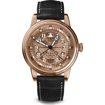 Hodinky Aviator Douglas Day-Date Automatic Meca-41 V.3.36.2.288.4 + 5 let záruka a dárek ZDARMA