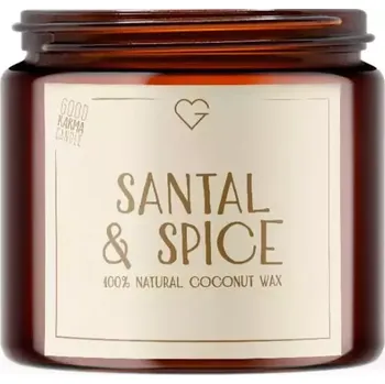 Svíčka Goodie Svíčka s bavlněným knotem - Santal & Spice 80 g
