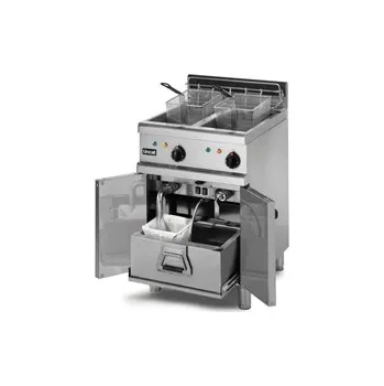 fritéza FRITÉZA ELEKTRICKÁ OE 8113/OP, 2x 17 l - S FILTRACÍ