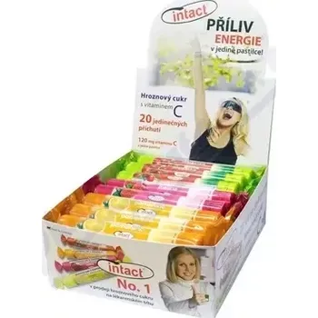 Cukr Intact rolička hroznový cukr ANANAS 40 g