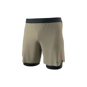 Pánské kraťasy Dynafit ALPINE PRO 2/1 SHORTS M rock khaki 3010 L; Zelená kraťasy + DÁREK DLE VÝBĚRU!