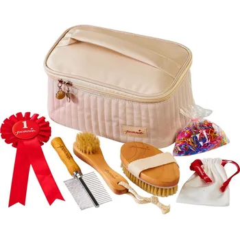 Sada na péči o koníka Ponnie krémová