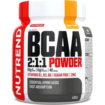 Aminokyselina Nutrend Práškový koncentrát BCAA 2:1:1 Powder 400 g mango
