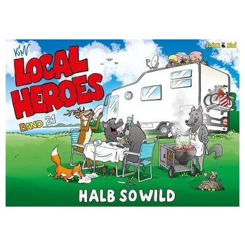 Komiks pro dospělé Local Heroes / Halb so wild - Schmidt, Kim