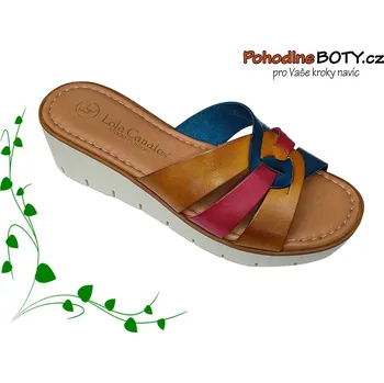 Dámské sandále Elegantní nazouváky Lola Canales v.37