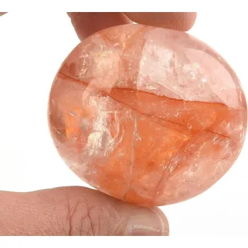 Sběratelství Hematit v křišťálu hladký kámen 100g z Madagaskaru