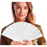 Fiestas Guirca Látkový vějíř 556818 bílý