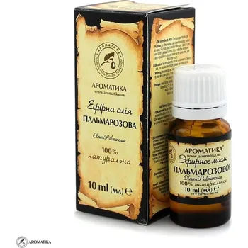Palmarosový olej, 100% přírodní, Aromatika 10 ml
