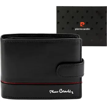 Módní doplněk Peněženka Pierre Cardin YS605 324A - černá + červená