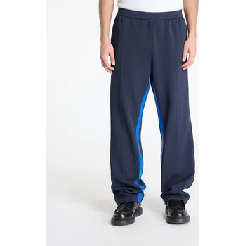 Pánské kalhoty Kalhoty adidas x Wales Bonner Pique Trackpant Blue/ Night Navy L