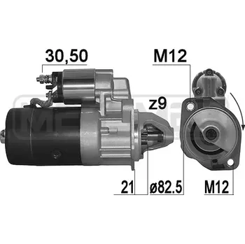 Autoelektrika ERA Startér ERA 220096A + DOPRAVA ZDARMA!