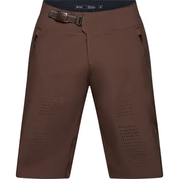 Cyklistické kalhoty Fox pánské cyklo šortky Flexair Short W/ Liner 34 hnědá - 10 % pro přihlášené BFEXTRA10