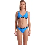 ARENA - ELASTIC SOLID BIKINI TRIANGLE DÁMSKÉ DVOJDÍLNÉ PLAVKY MODRÉ 7087800M