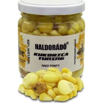 Návnadová surovina Nakládaná kukuřice Haldorádó Tuning 130g - Velký kapr