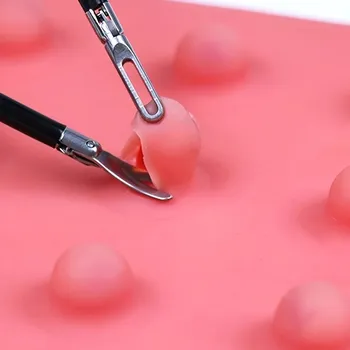 Chirurgická jehla Silikonová cvičná imitace lidské kůže pro trénink chirurgického šití excize a sutury
