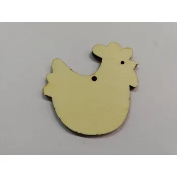 Dřevěná hračka Dřevěný výřez kohoutek